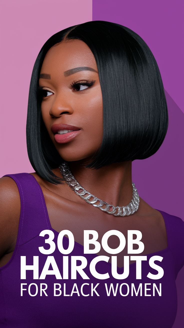 30 Bob Haircuts for Black Women